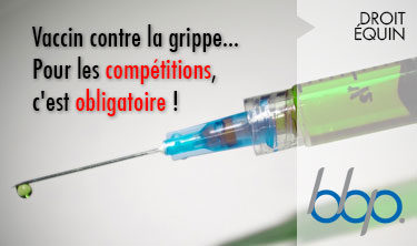 Vaccin contre la grippe obligatoire pour la compétition